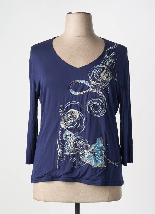 Tricou albastru VANGO femeie