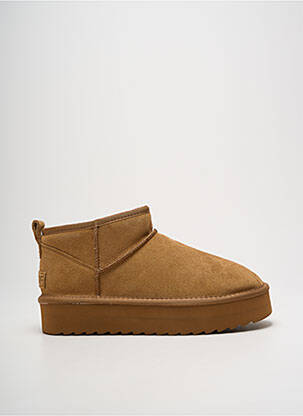 Botine/ghete umplută toc de 4 la 6 cm maro COLORS OF CALIFORNIA femeie