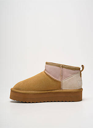 Botine/ghete umplută toc de 4 la 6 cm maro COLORS OF CALIFORNIA femeie
