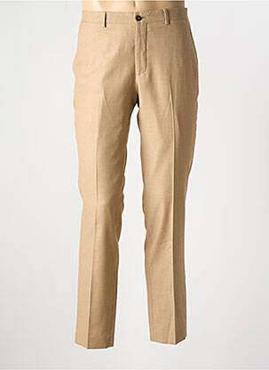 Pantalon drept elasticitate mărime normală maro JACK & JONES bărbat