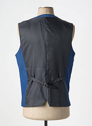 Vestă fără mâneci croială cambrată albastru JACK & JONES bărbat