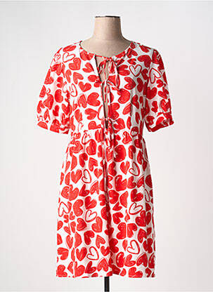 Rochie midi roșu IN APRIL 1986 femeie