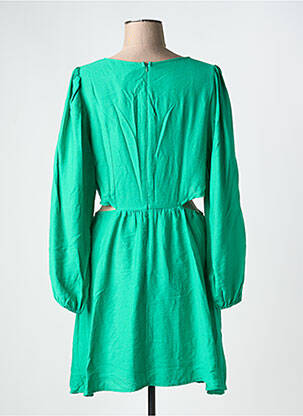 Rochie midi mâneci lungi mâneci lungi verde LILI SIDONIO femeie