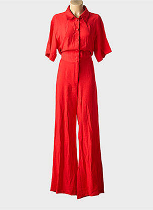 Salopetă-pantalon roșu ANGE femeie