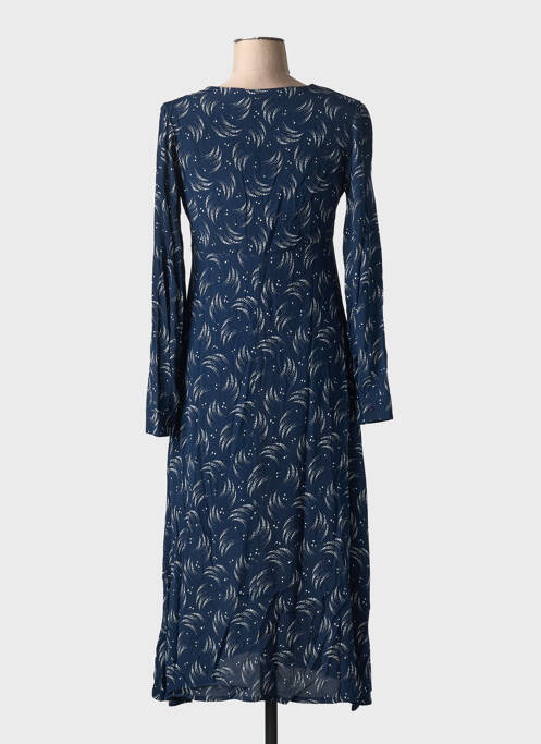 Rochie midi albastru INDIE+MOI femeie