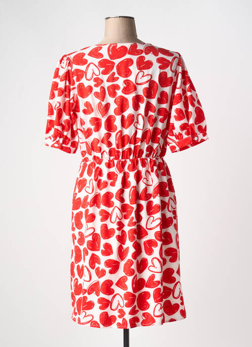 Rochie midi roșu IN APRIL 1986 femeie