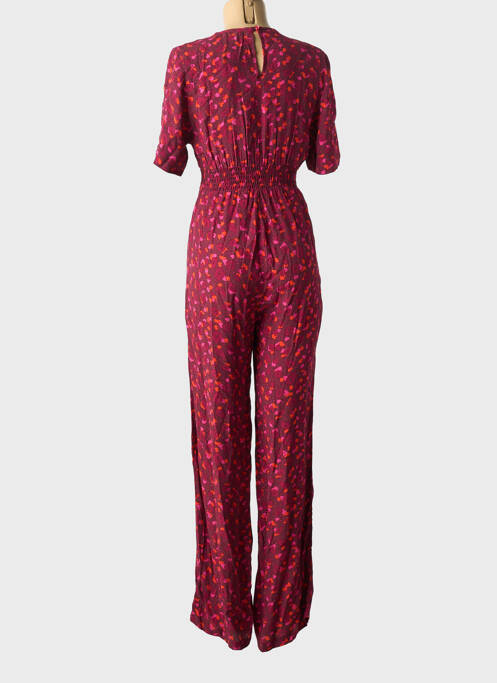 Salopetă-pantalon violet ANGE femeie