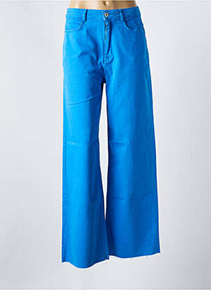 Blugi cu croială largă albastru ICHI femeie