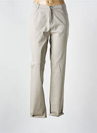 Pantalon slim țesătură poplin mărime normală gri I.QUING femme