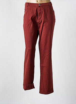 Blugi cu croială slim portocaliu I.QUING femeie