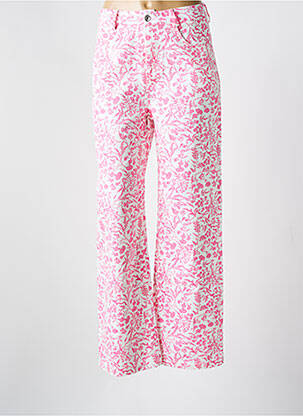 Blugi cu croială largă roz DAPHNEA femeie