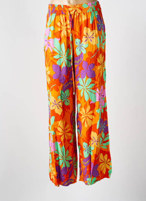 Pantalon larg portocaliu LES P'TITES BOMBES femeie