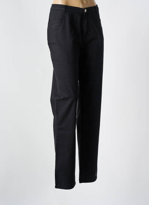 Blugi cu croială slim negru I.QUING femeie