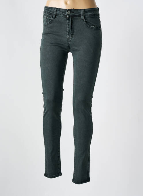 Blugi skinny gri VOGGO femeie