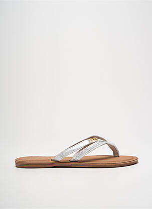 Șlapi argintiu LPB femeie