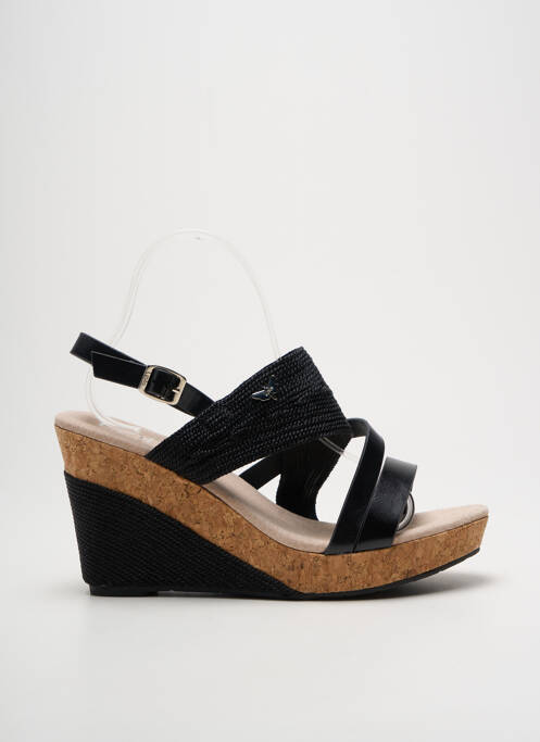 Sandale/Pantofi decupați negru LPB femeie