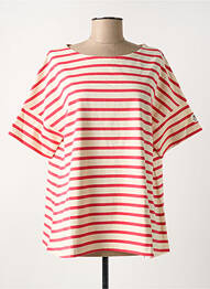 Tricou elasticitate mâneci scurte roz ROYAL MER femme