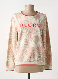 Hanorac elasticitate mâneci lungi bej J&JOY femme