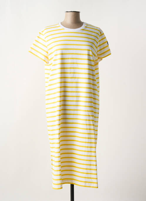 Rochie midi galben ROYAL MER femeie