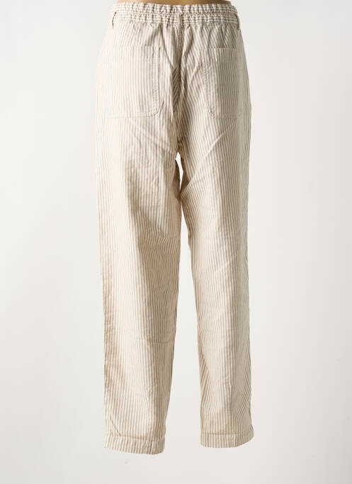 Pantalon drept bej MAT DE MISAINE femeie