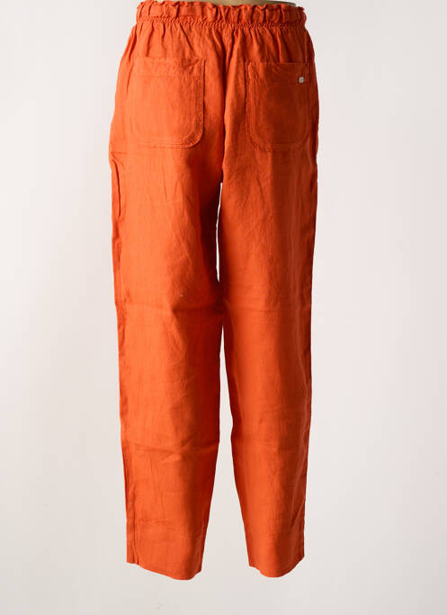 Pantalon drept portocaliu MAT DE MISAINE femeie
