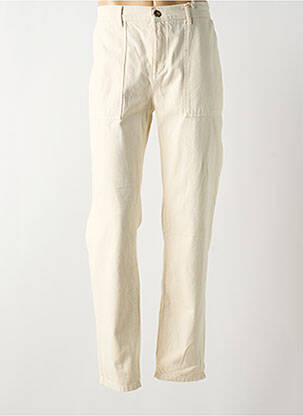 Blugi cu croială dreaptă bej FAGUO bărbat