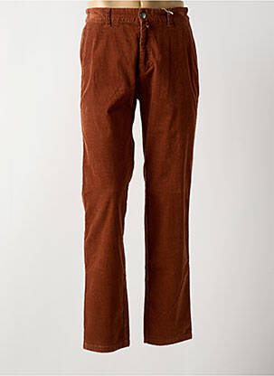 Pantalon drept elasticitate mărime normală maro MAT DE MISAINE bărbat