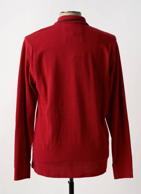 Polo roșu MAT DE MISAINE bărbat