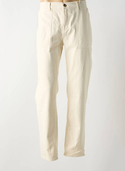 Blugi cu croială dreaptă bej FAGUO bărbat