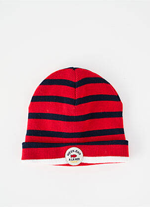 Căciulă roșu WEEK END A LA MER băiat