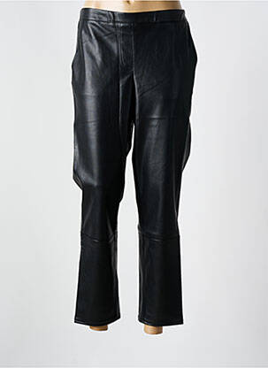 Pantalon 7/8 talie elastică mărime normală negru SCHOOL RAG femeie