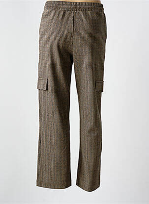 Pantalon cargo croială dreaptă mărime normală bej LE TEMPS DES CERISES femeie