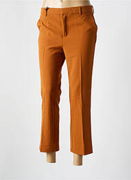 Pantalon 7/8 talie cu cleme mărime normală portocaliu TEDDY SMITH femme