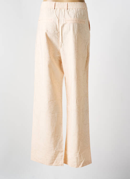 Pantalon larg roz DESIGUAL femeie