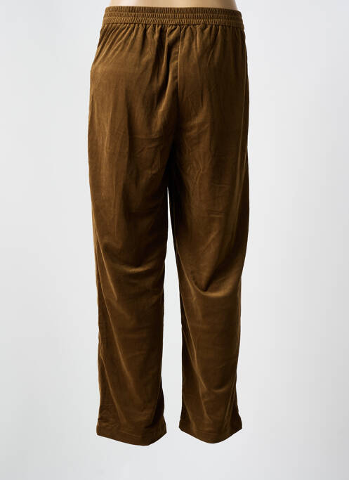 Pantalon drept elasticitate talie înaltă verde MOLLY BRACKEN femme