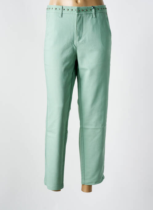 Pantalon chino verde FREEMAN T.PORTER femeie