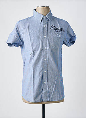 Cămașă cu mâneci scurte albastru TEDDY SMITH bărbat