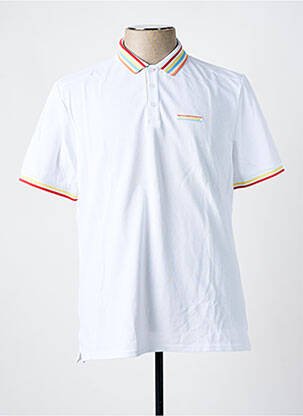 Polo alb LEE COOPER bărbat