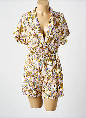 Salopetă scurtă bej THE KORNER femeie