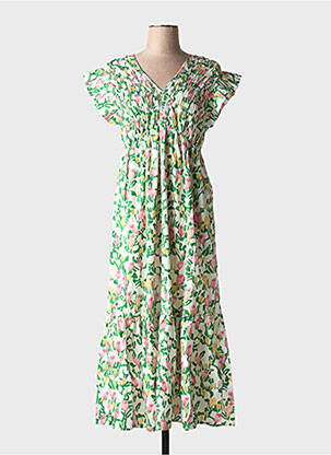 Rochie lungă verde THE KORNER femeie