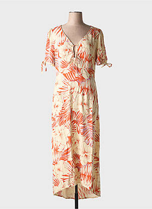 Rochie lungă portocaliu LPB femeie