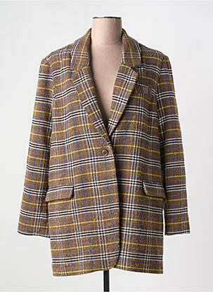 Palton scurt maro SCHOOL RAG femeie