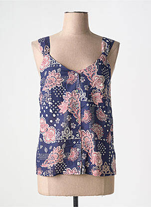 Top albastru LOLA ESPELETA femeie