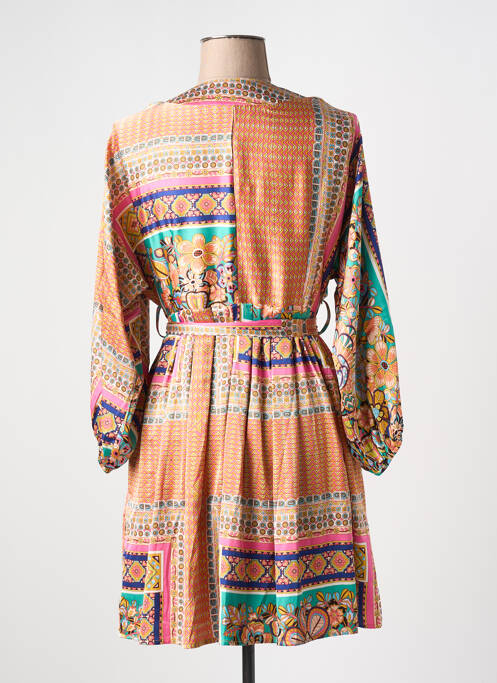 Rochie midi portocaliu MOLLY BRACKEN femeie