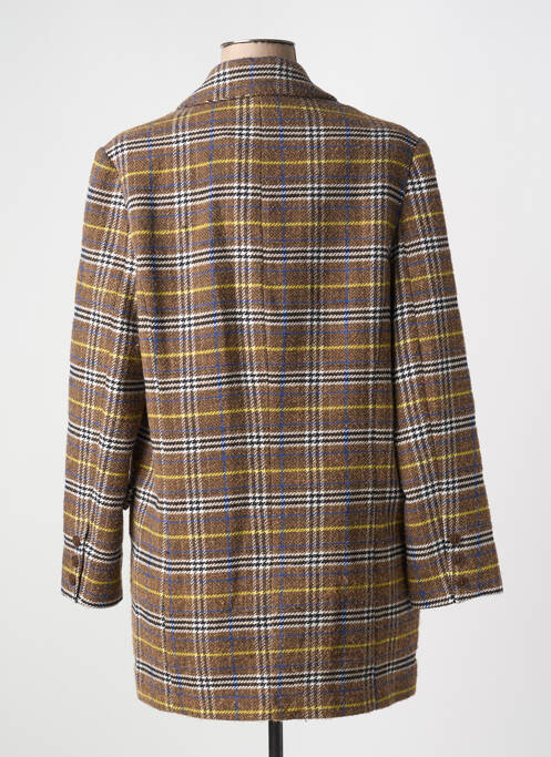 Palton scurt maro SCHOOL RAG femeie