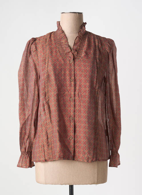 Cămașă maro THE KORNER femeie