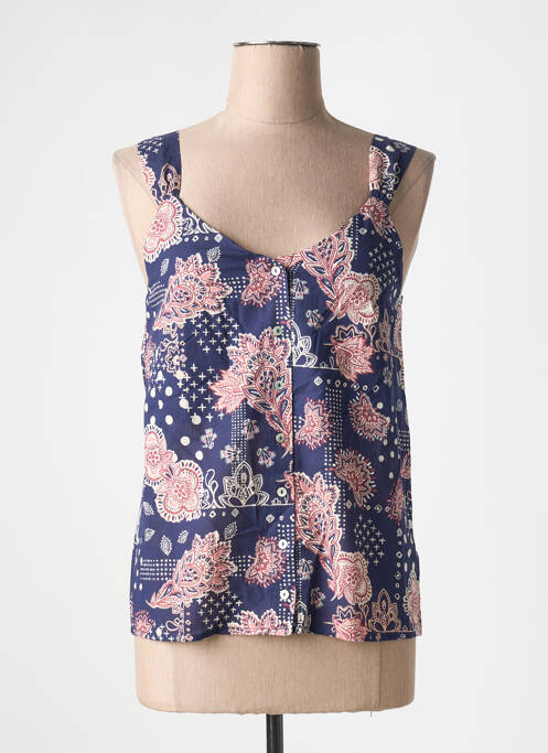 Top albastru LOLA ESPELETA femeie