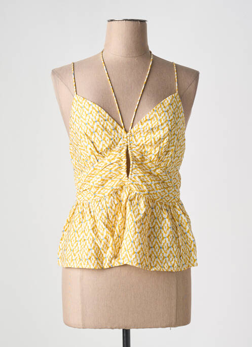 Top galben THE KORNER femeie