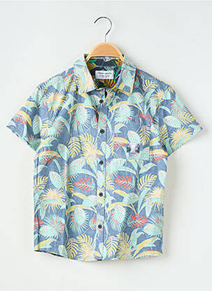 Cămașă cu mâneci scurte albastru TEDDY SMITH băiat