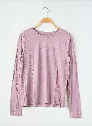 Top mâneci lungi mâneci lungi violet TEDDY SMITH fată
